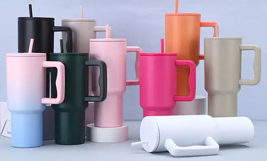Premium Corporate Gifts: Custom Stainless Steel Coffee Travel Mugs